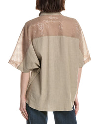 Brunello Cucinelli Linen-Blend Shirt