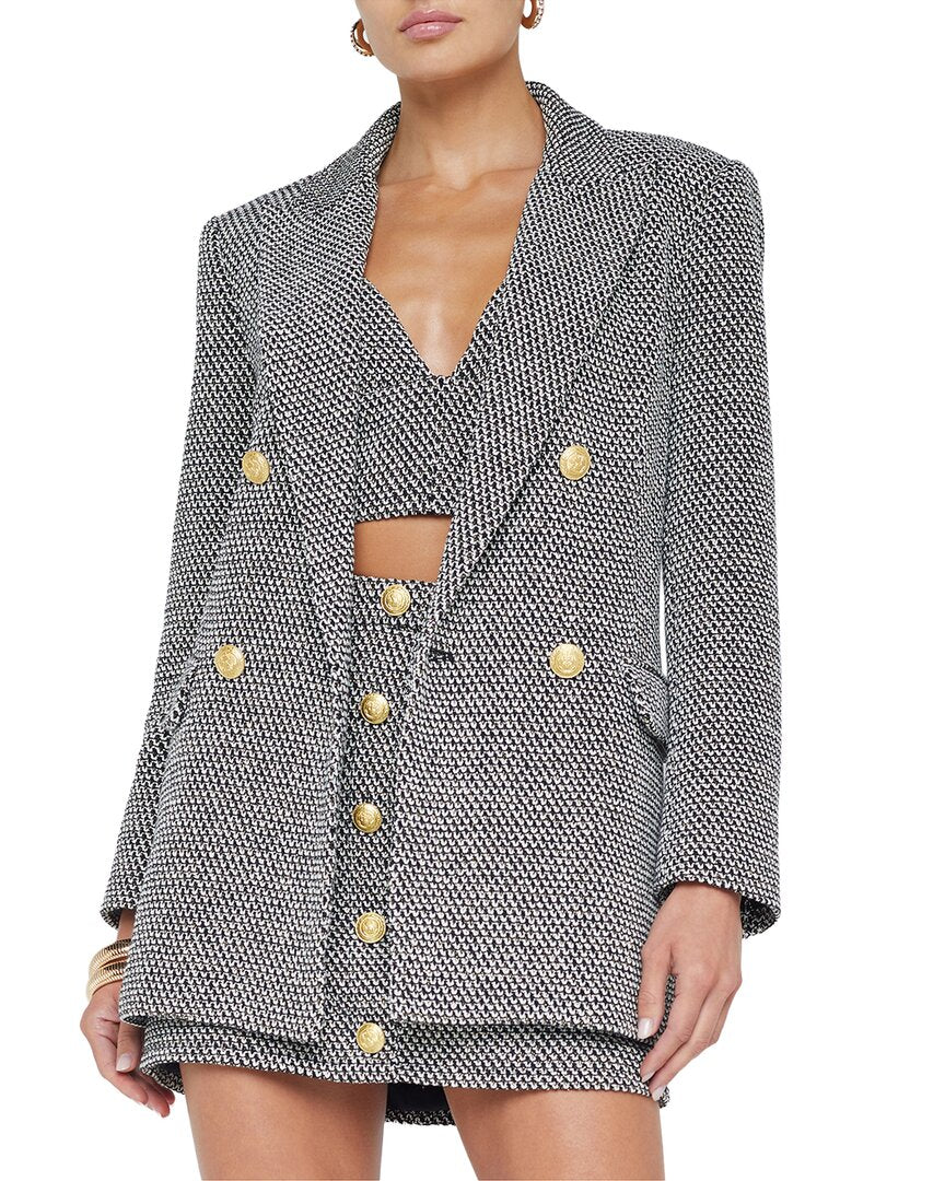 L’Agence Riva Knit Blazer