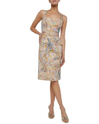 Lagence Idy Button Front Tank Dress