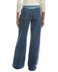 L’AGENCE L’Agence Beau High-Rise Wide Leg Contrast