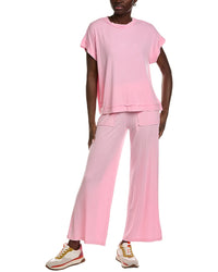 Marion 2Pc Ribbed Acid Wash Top & Pant Set