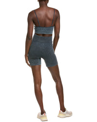 Marion 2Pc Mineral Washed Bralette & Short Set