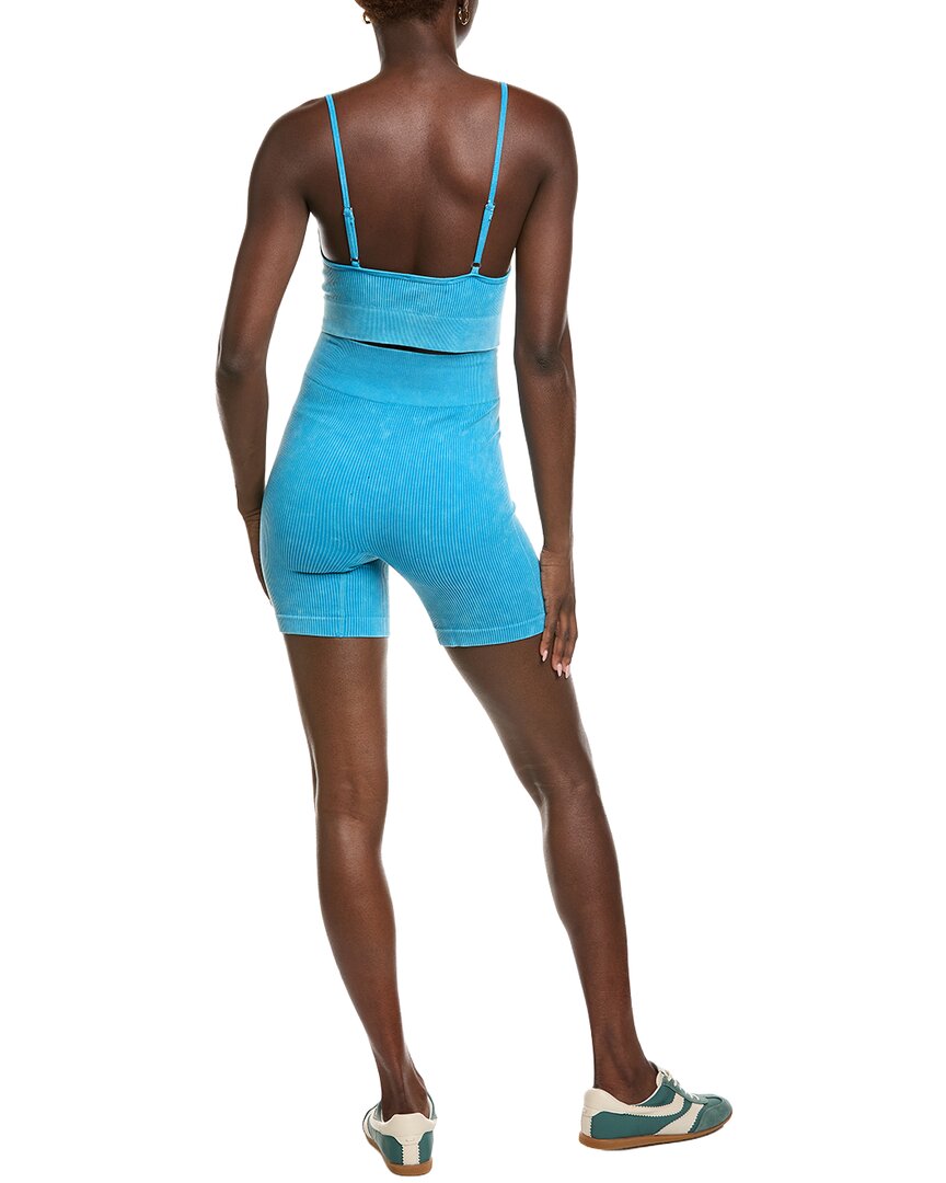 Marion 2Pc Mineral Washed Bralette & Short Set