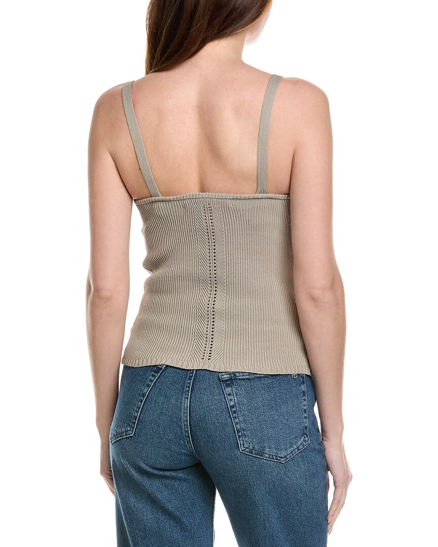 Prozena Schouler Gene Silk-Blend Tank Top