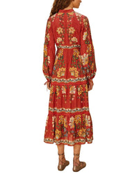 FARM Rio Farm Rio Garden Delight Midi Dress