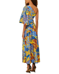 Farm Rio Jungle Panther Midi Dress