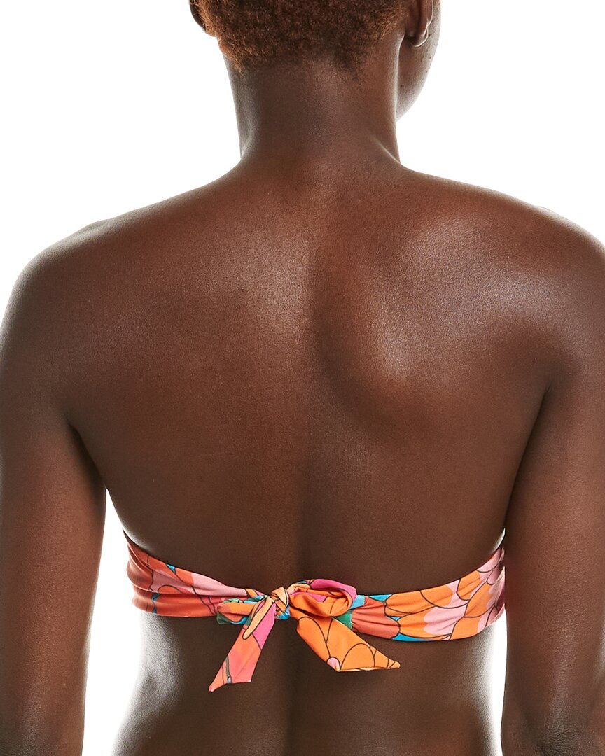 Farm Rio Spring Affair Bandeau Bikini Top