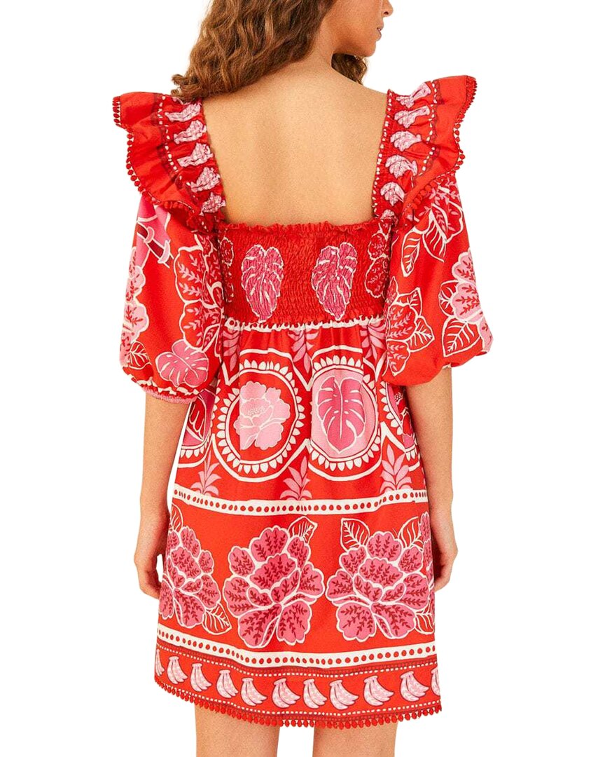 Farm Rio Summer Sunrise Mini Dress
