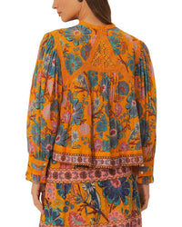 Farm Rio Mica Collar Blouse