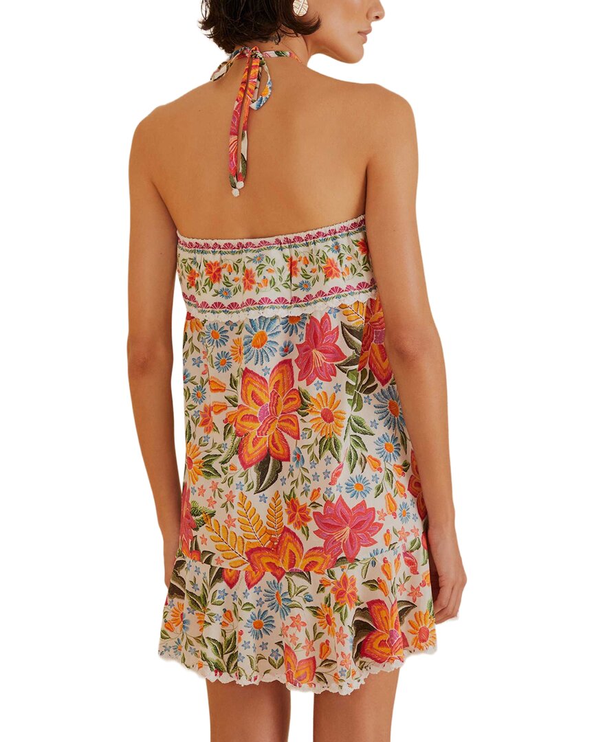 Farm Rio Bloom Garden Mini Dress