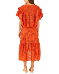 Farm Rio Palm Tree Richilier Blouse