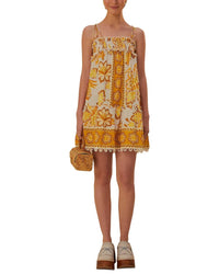 FARM Rio Farm Rio Aura Floral Mini Dress