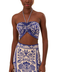 Farm Rio Delicate Tapestry Knit Top