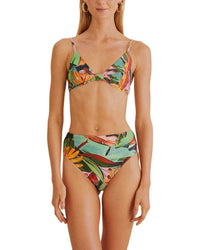 Farm Rio Banana Foliage Hot Pant