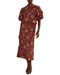 Farm Rio Gigi Tapestry Guipure Skirt