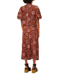 Farm Rio Gigi Tapestry Guipure Skirt