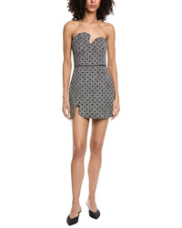 Amanda Uprichard Puzzle Mini Dress