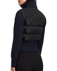 Canada Goose Hybridge Wide Quilt Knit Down Jacket