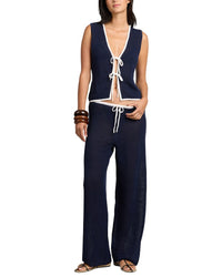 Onia Linen Drawstring Pant