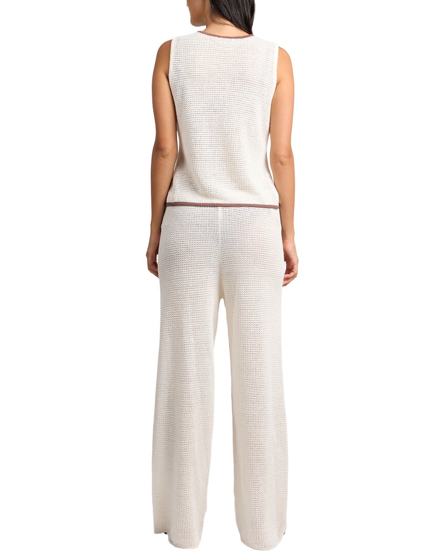 Onia Linen Tie Front Tank