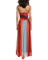 To My Lovers Mesh Maxi Dress