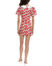 To My Lovers Floral Print Mini Dress