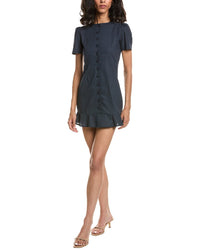 To My Lovers Solid Mini Dress