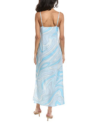 To My Lovers Printed Maxi Dress