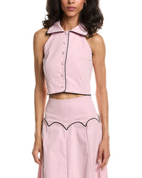 To My Lovers Solid Blouse