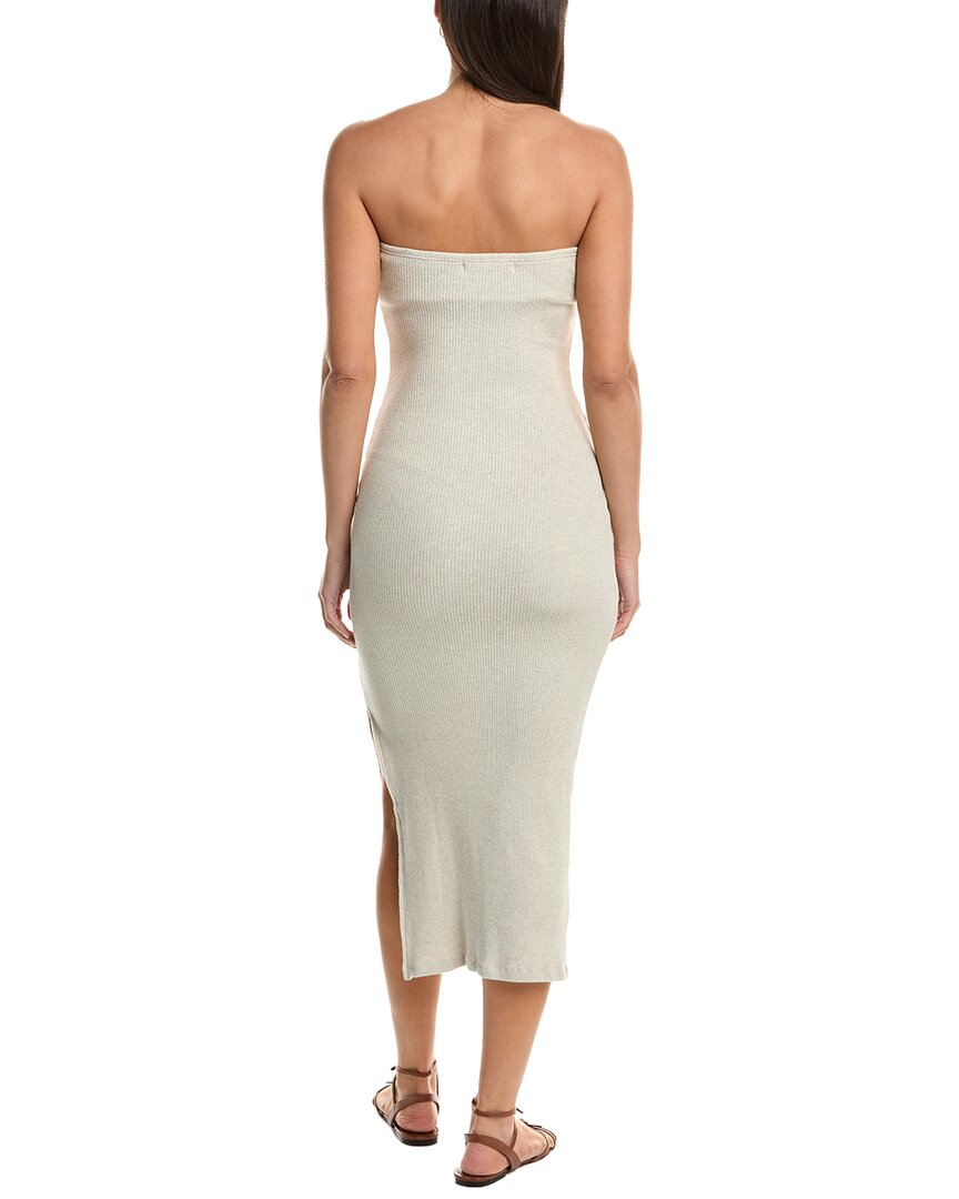 Project Social T Allora Rib Strapless Maxi Dress