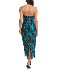 Milly Kait Bloom Midi Dress