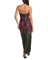 Milly Orion Floral Midi Dress