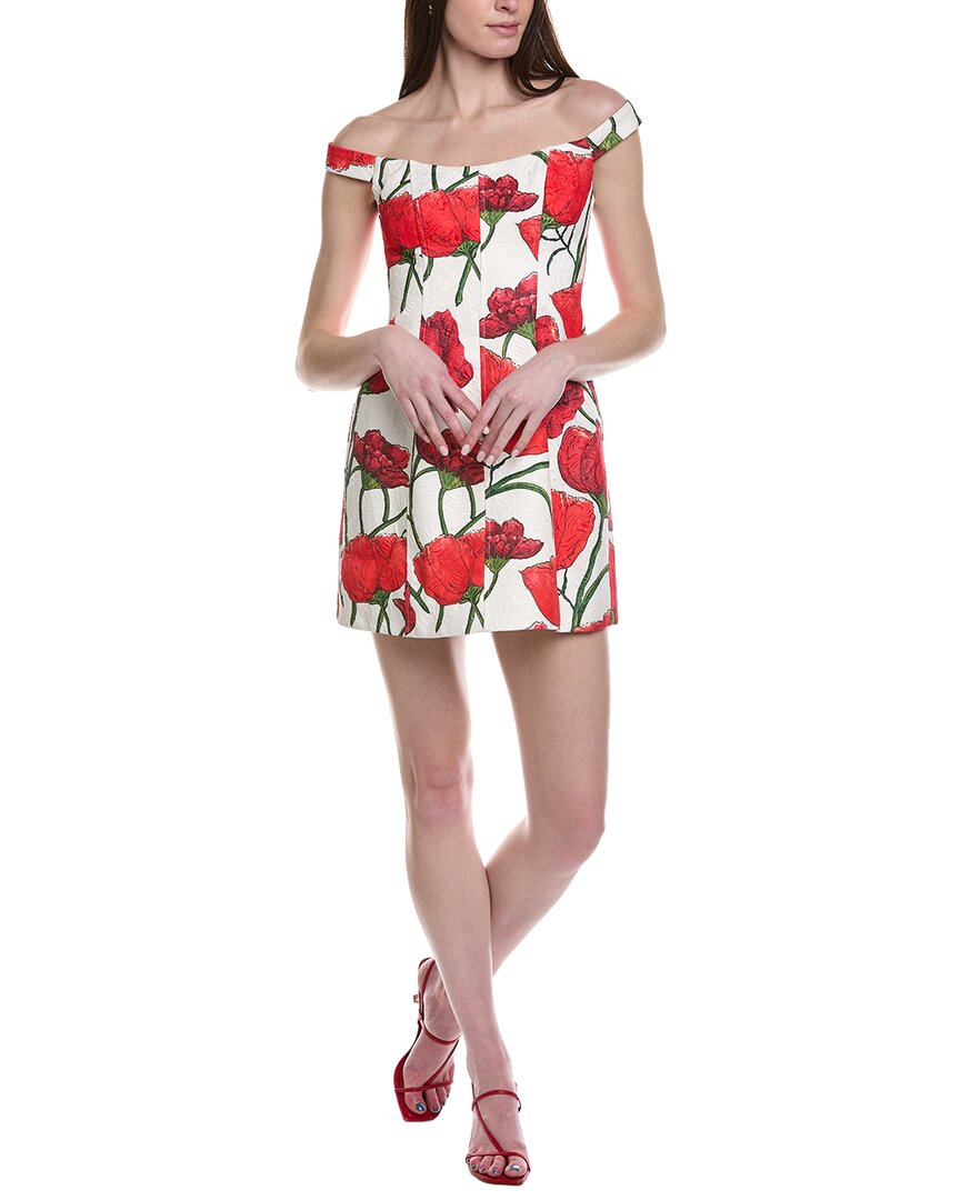 Milly Peggy Jacquard Mini Dress
