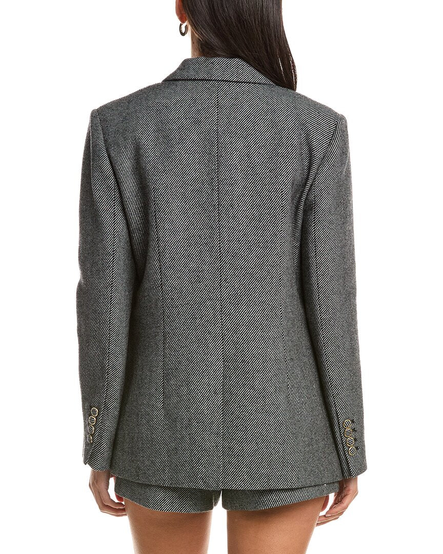 Milly Palmer Tweed Wool-Blend Blazer