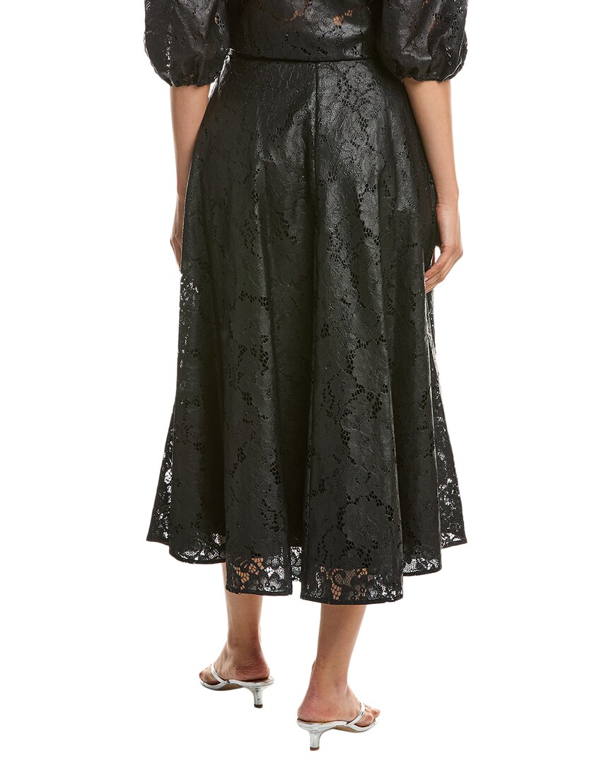 Milly Otha Textured Lace Skirt