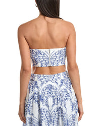 Milly Eyelet Crop Top
