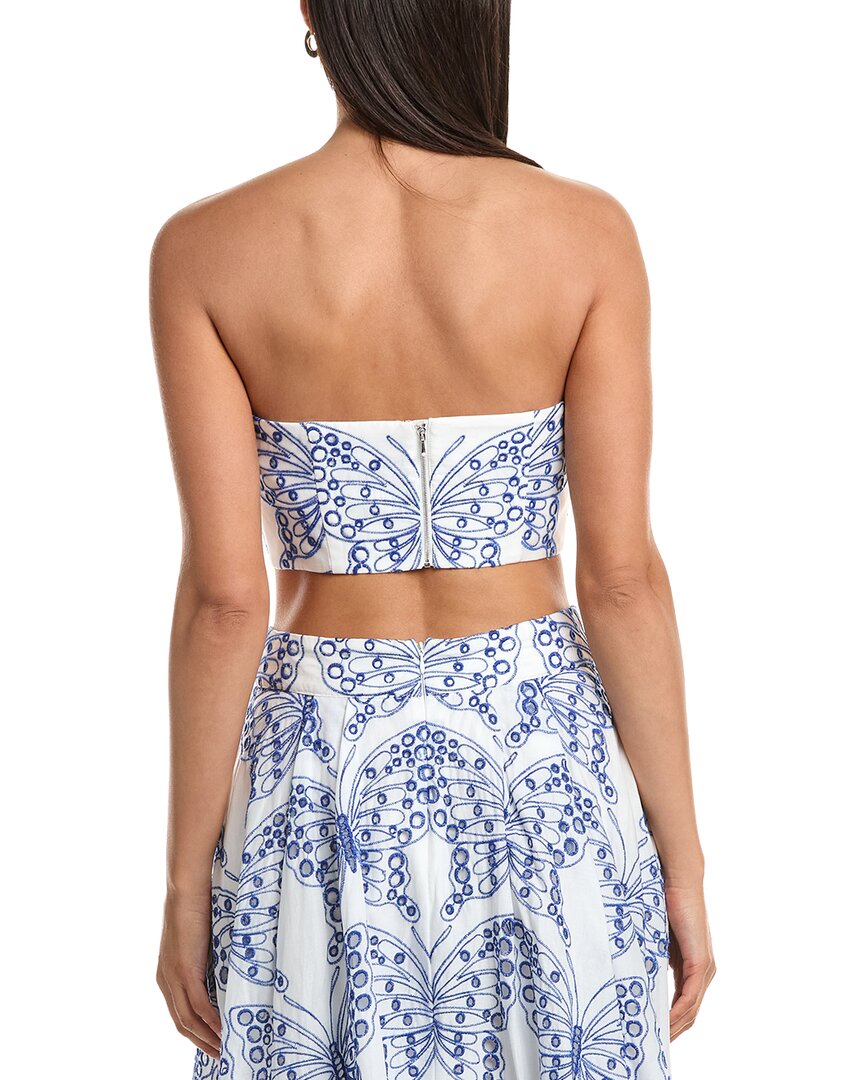 Milly Eyelet Crop Top