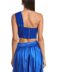 Milly Laney Bow Cropped Top