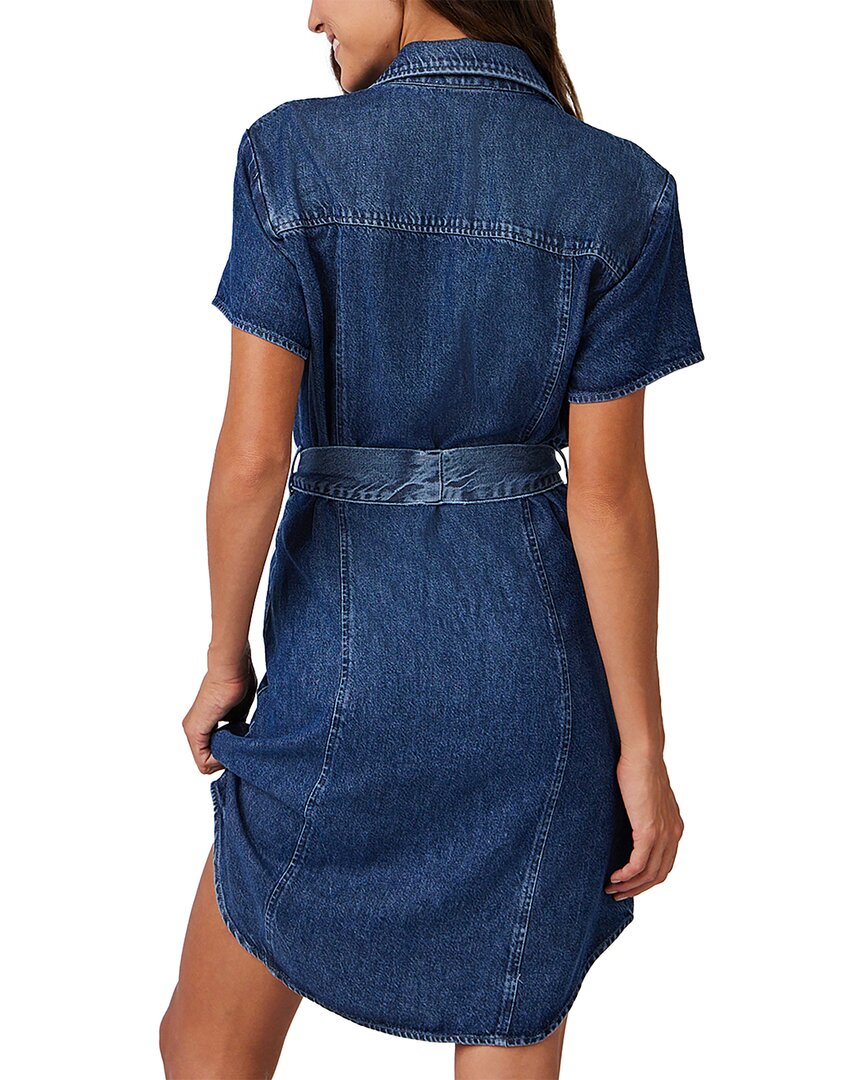 Bella Dahl Short Sleeve Seamed Shirt Dress