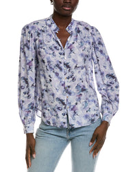 Bella Dahl Shirred Button Up Blouse