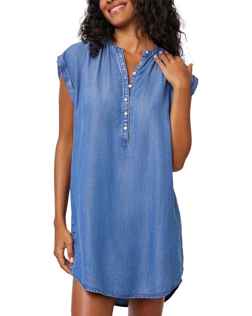 Bella Dahl Cap Sleeve Henley Dress