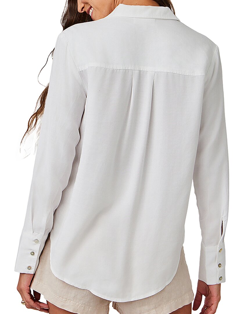 Bella Dahl Pintuck Button Down