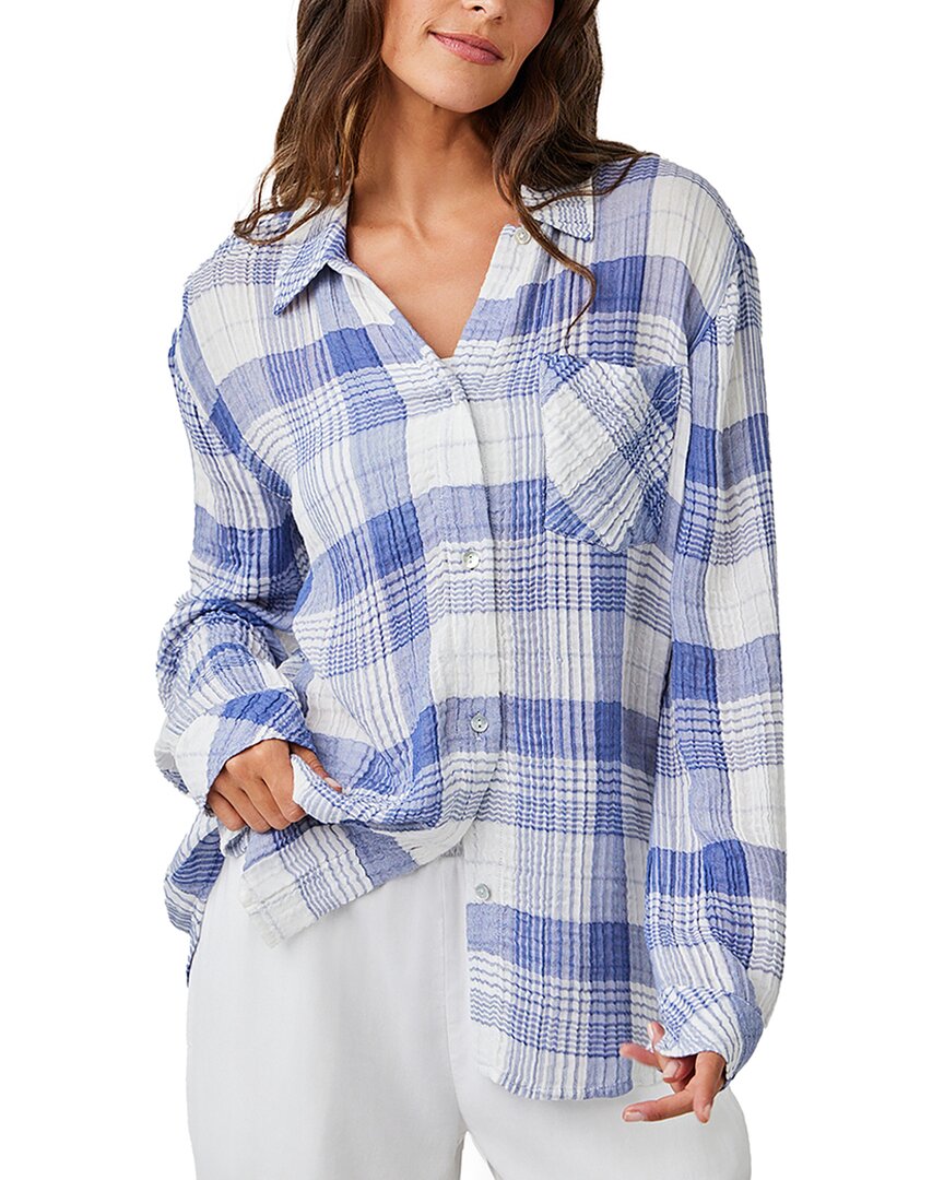 Bella Dahl Oversized Shirt With Pocket