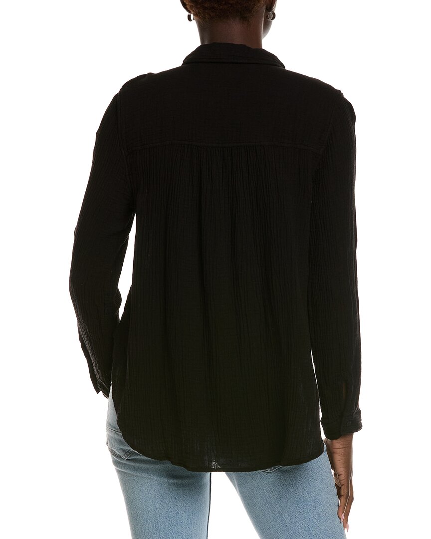 Bella Dahl Rounded Hem Button Down Shirt