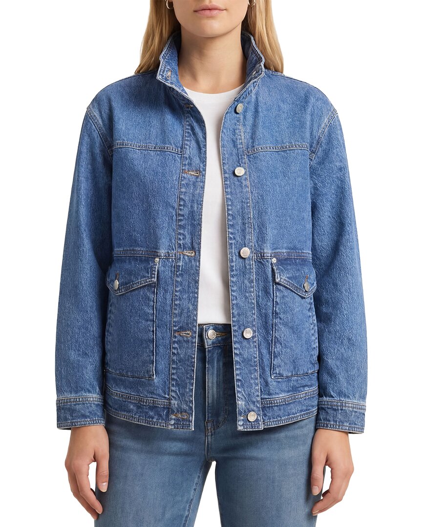 Avec Les Filles Avec Les Filles Chore Jacket With Back Pleats