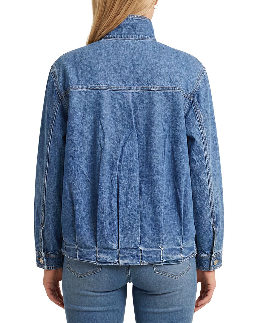 Avec Les Filles Avec Les Filles Chore Jacket With Back Pleats