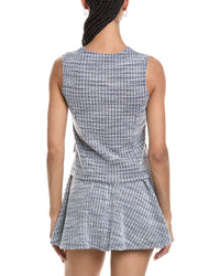 Abbey Tweed Vest Top