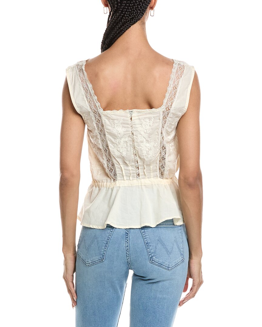 Abbey Sleeveless Peplum Top