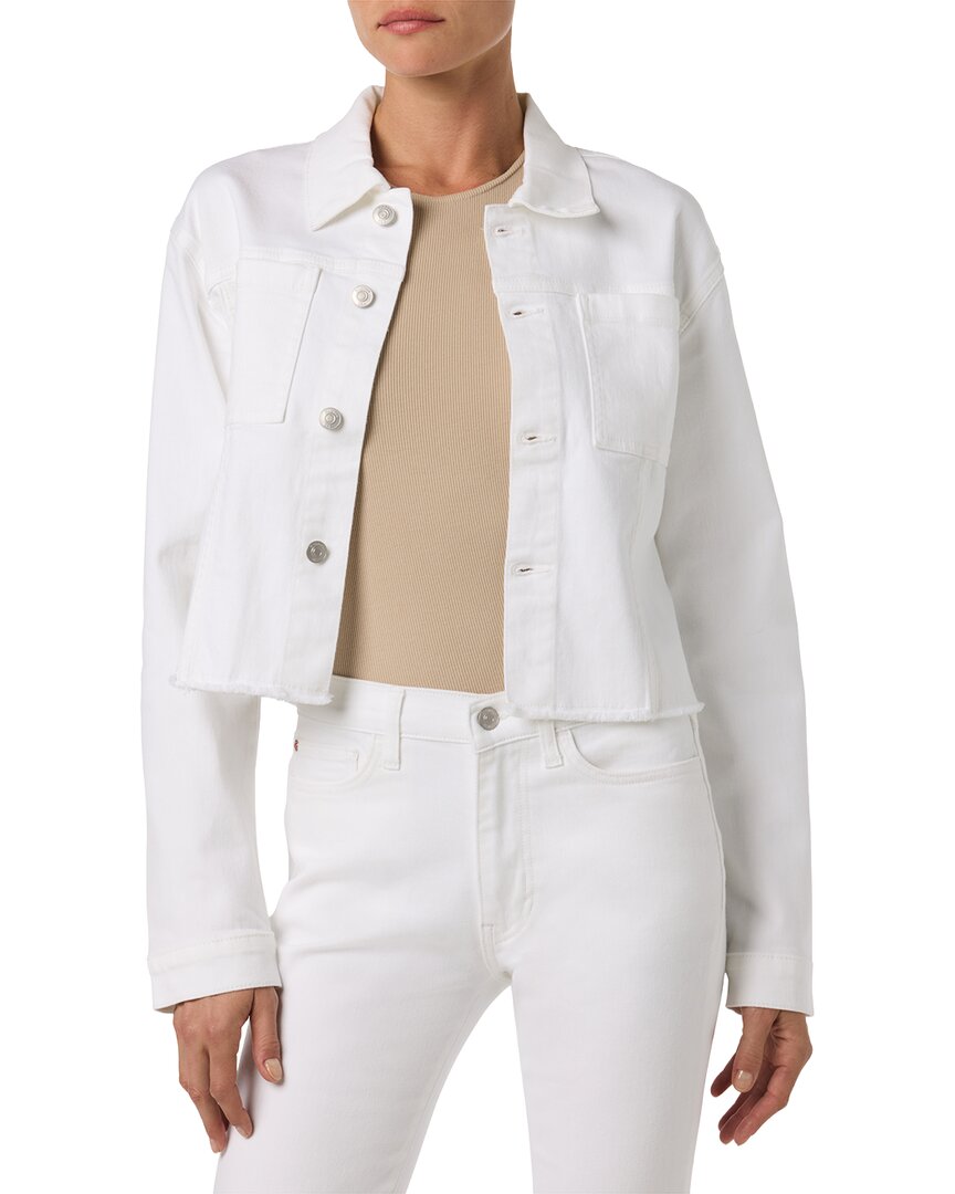 Hudson Jeans Micro Cropped Denim Jacket