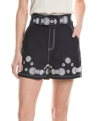 Cinq À Sept Mazie Eyelet Aldi Short